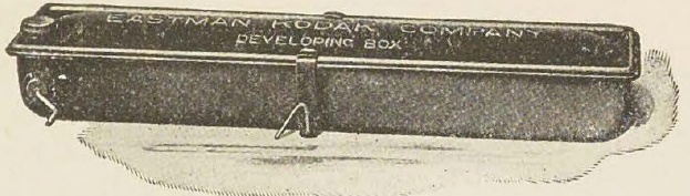 Catalog evidence for No. 2 Brownie Developing Box