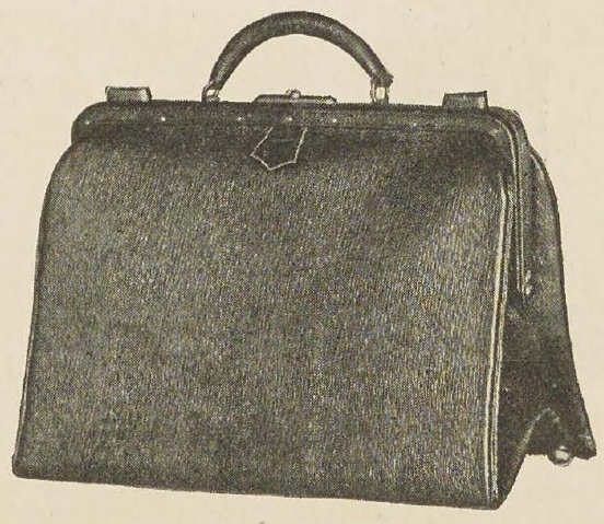 Catalog evidence for Black Enameled “Vashet” Leather Bag