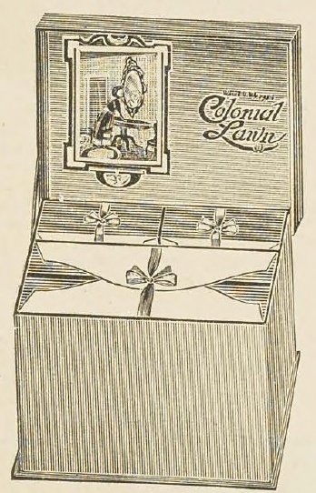 Catalog evidence for Colonial Lawn Boxed Stationery