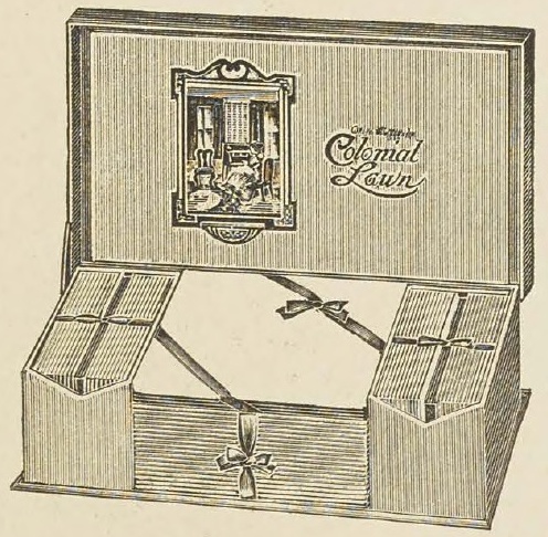 Catalog evidence for Colonial Lawn Boxed Stationery