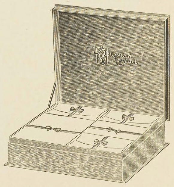 Catalog evidence for Persian Levant Boxed Stationery