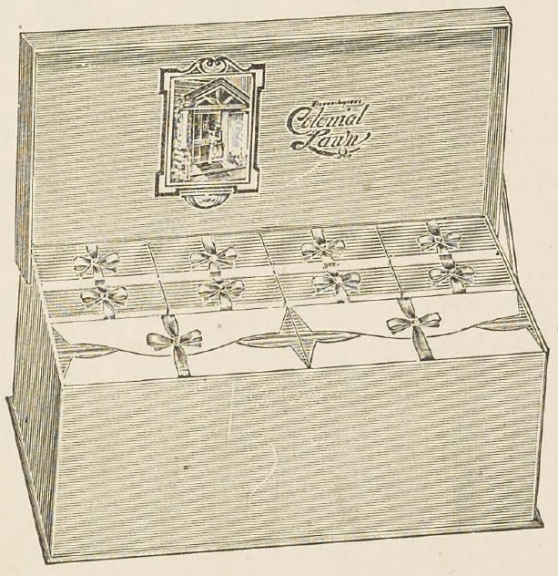 Catalog evidence for Colonial Lawn Boxed Stationery