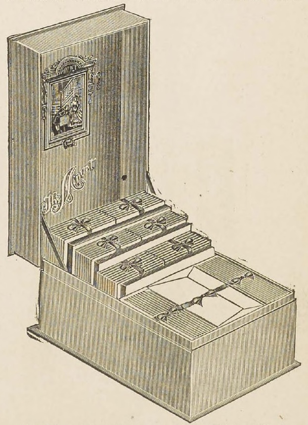 Catalog evidence for The Minuet Boxed Stationery