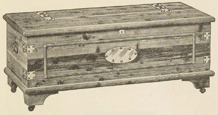 Catalog evidence for The Dowry Cedar Chest J931