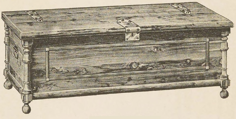 Catalog evidence for The Tudor Cedar Chest J971