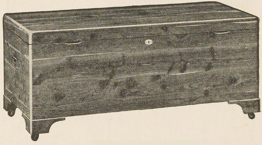 Catalog evidence for The Cleopatra Cedar Chest J2180