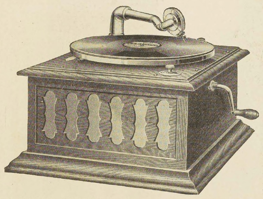 Catalog evidence for Sylvan Table Phonograph J7