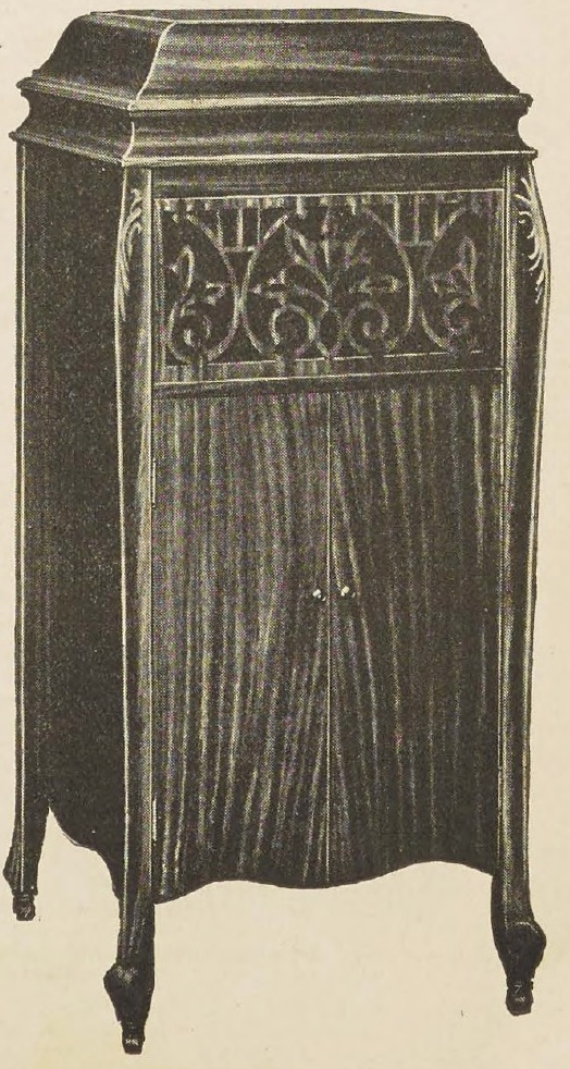 Catalog evidence for Lois Cabinet Phonograph J135-M