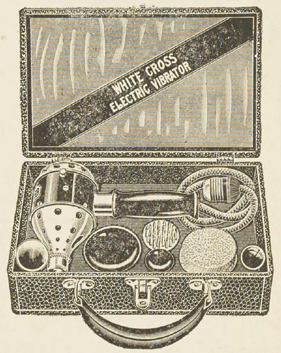 Catalog evidence for White Cross Electric Vibrator J25B