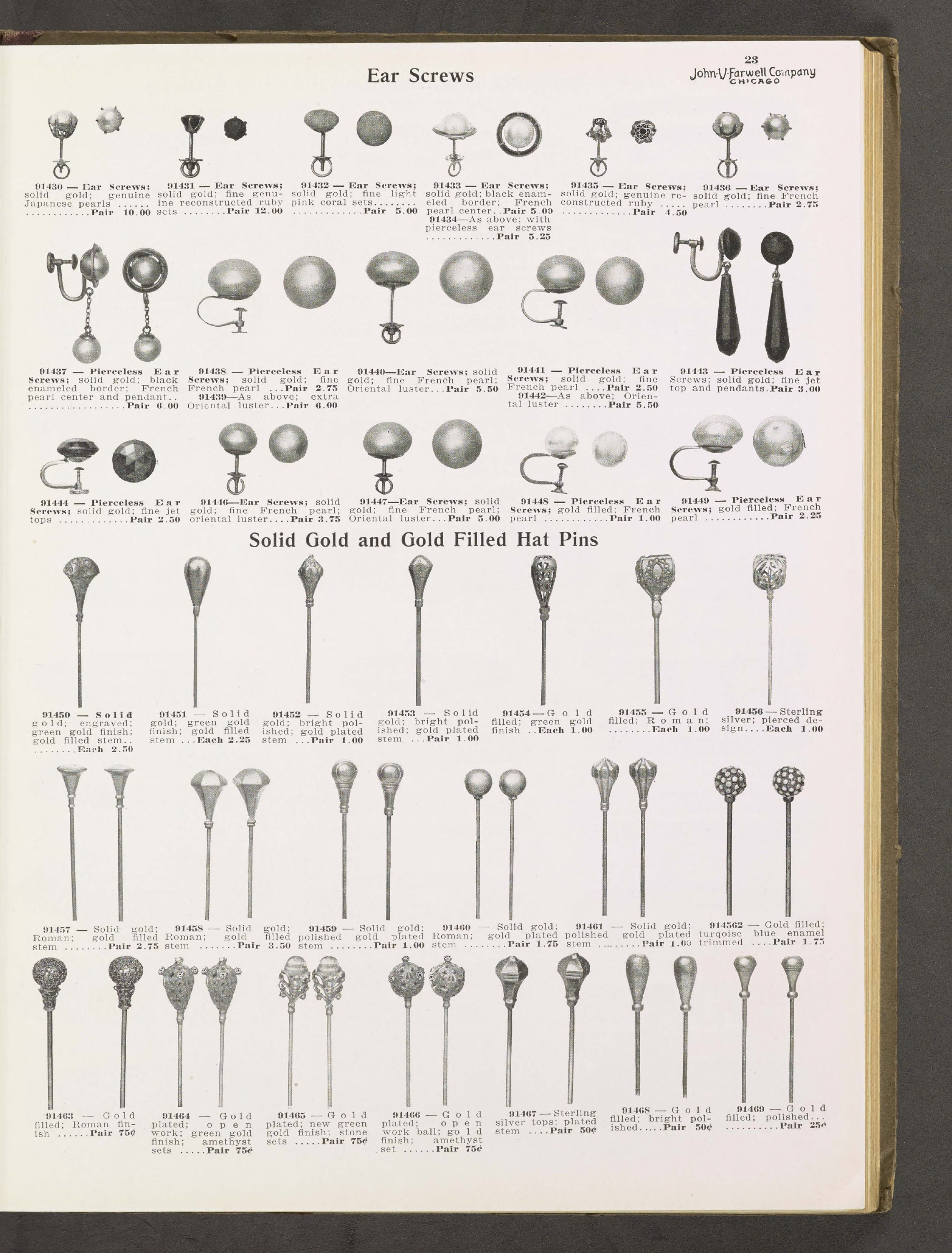 Original catalog page