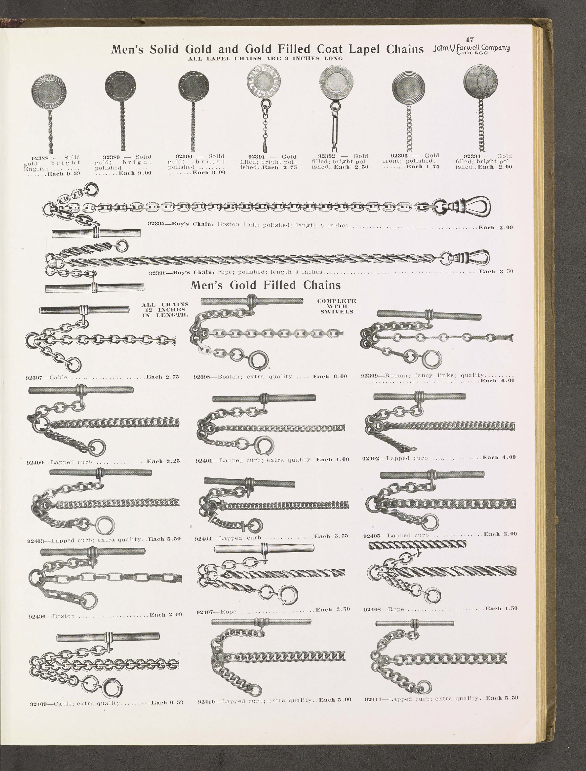 Original catalog page