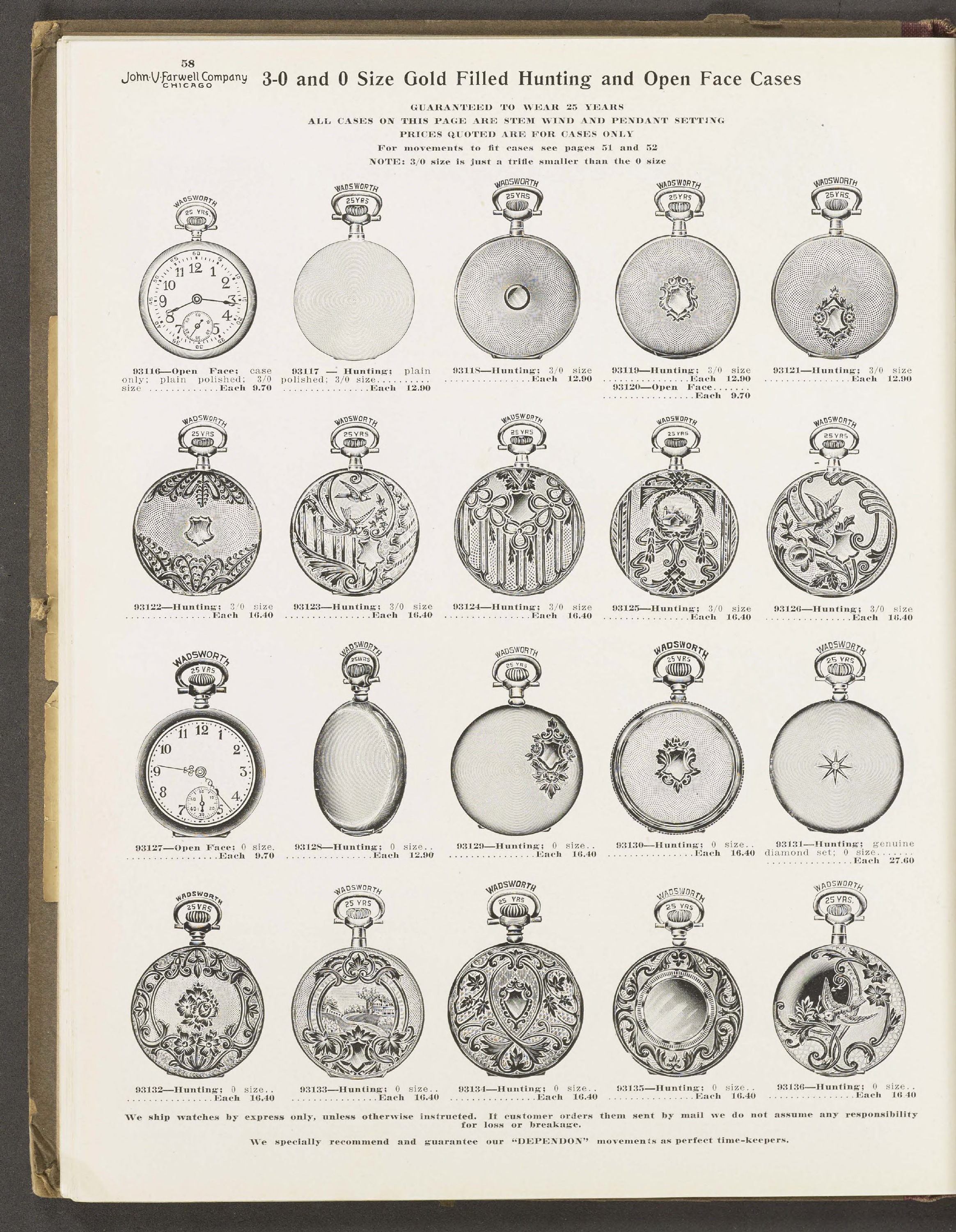 Original catalog page