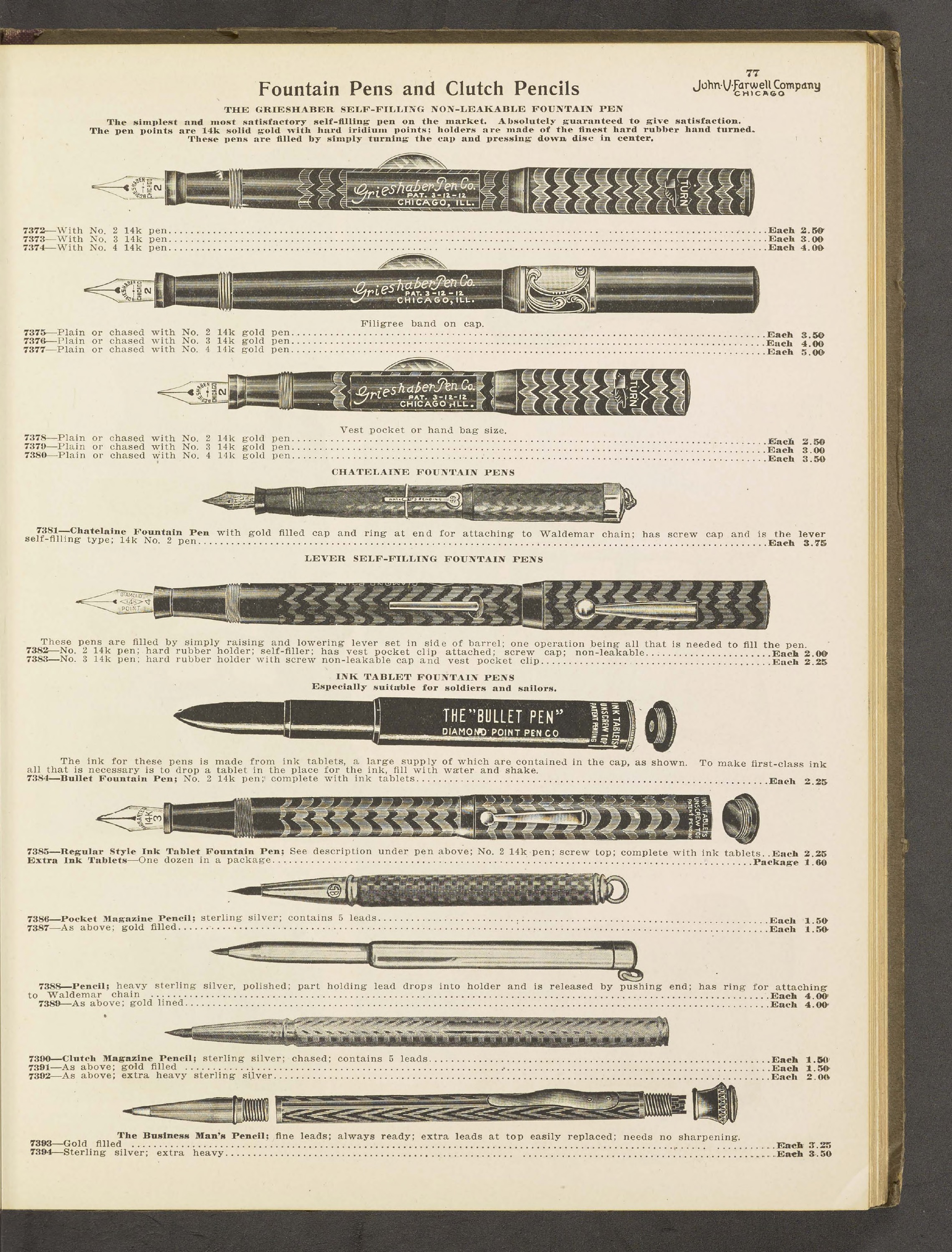Original catalog page