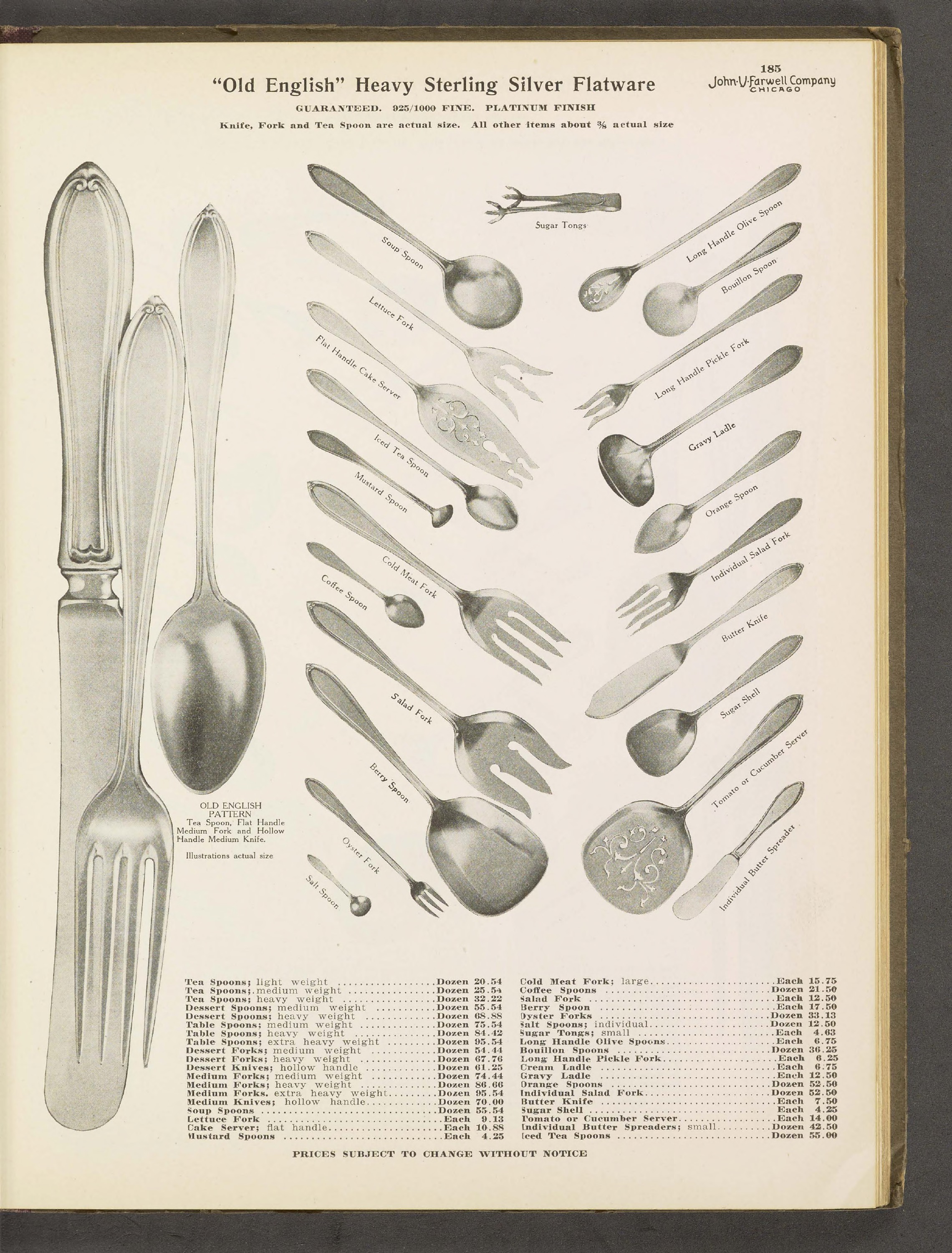 Original catalog page