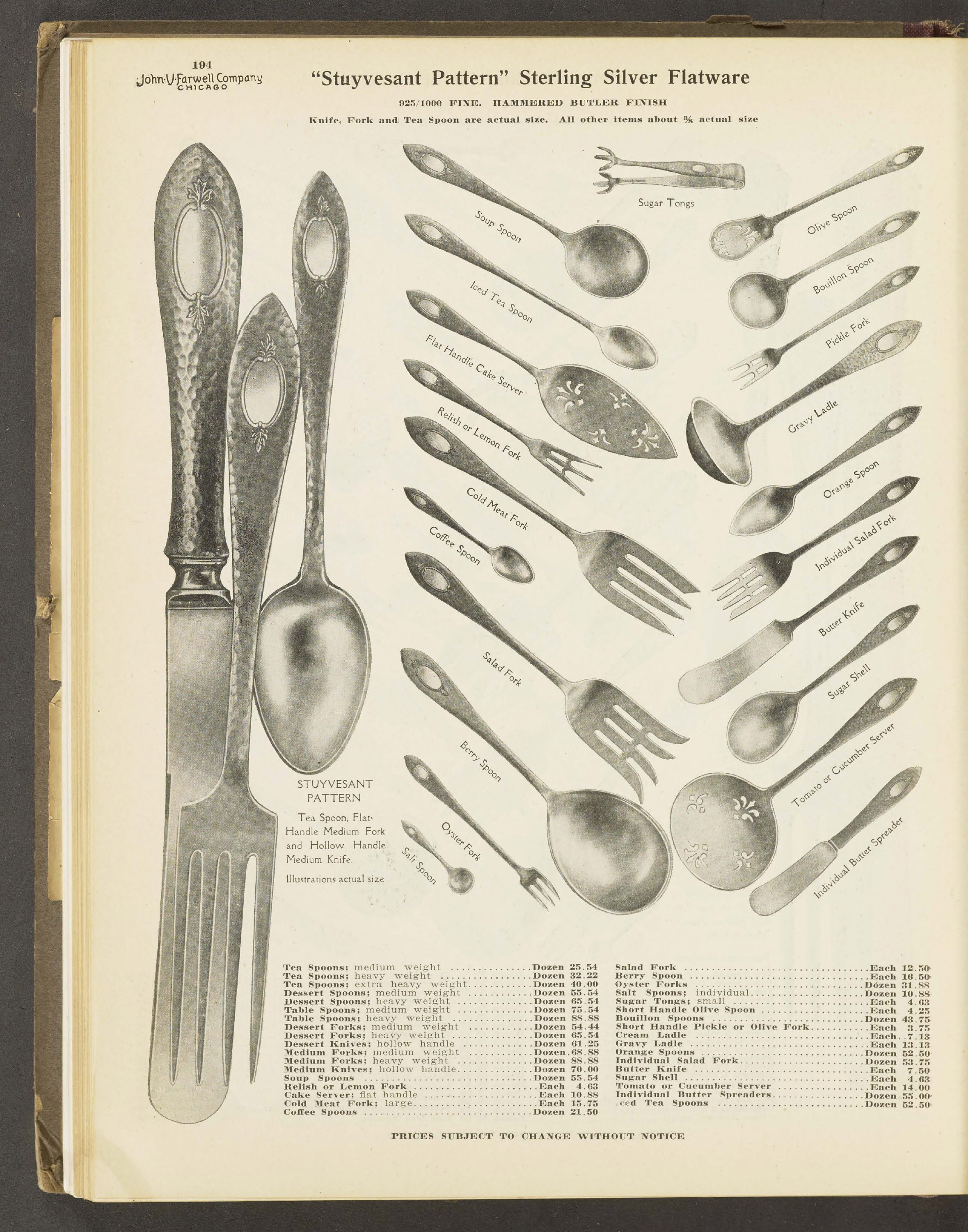 Original catalog page