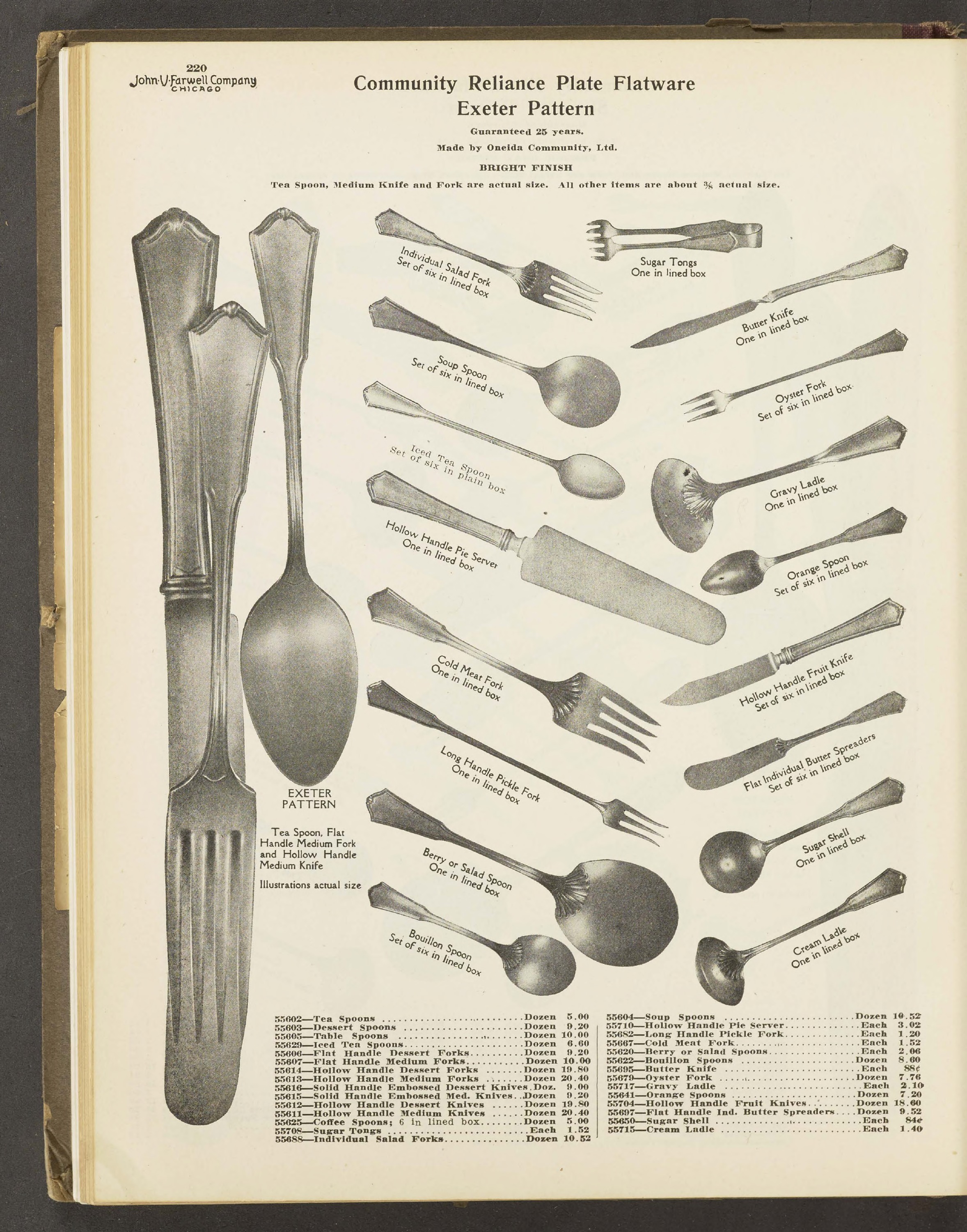 Original catalog page