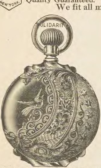 Catalog evidence for Watch case · No. 1400