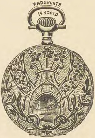 Catalog evidence for Watch case · No. 1424
