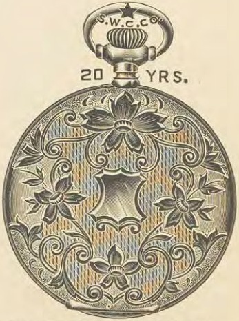Catalog evidence for Watch · No. 1596