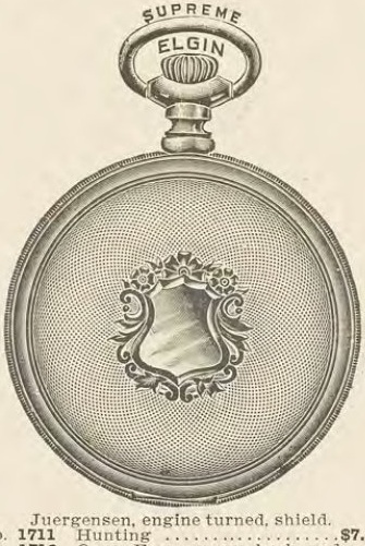 Catalog evidence for Watch · No. 1712