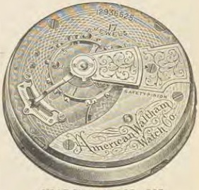 Catalog evidence for Watch movement · No. 825