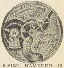 Catalog evidence for Watch movement · No. 24384