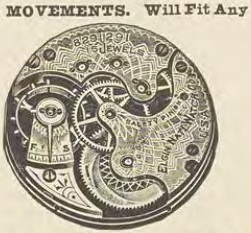 Catalog evidence for Watch movement · No. 2482