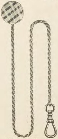 Catalog evidence for Chain / fob · No. 2718