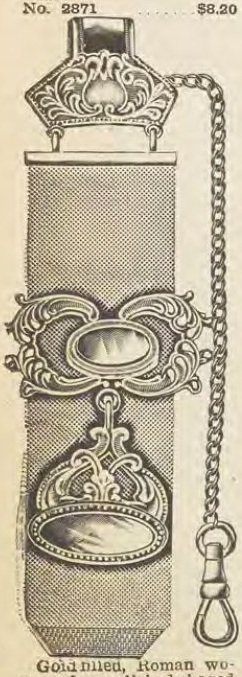 Catalog evidence for Chain / fob · No. 2876