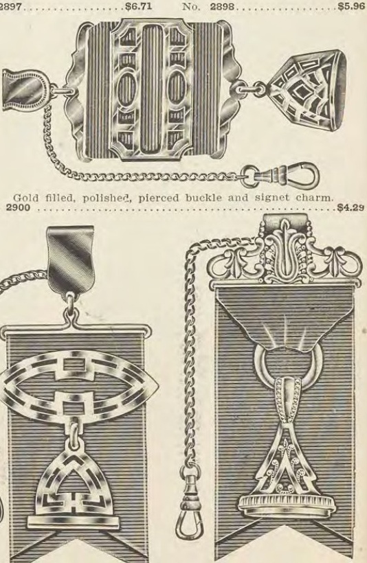 Catalog evidence for Chain / fob · No. 2904
