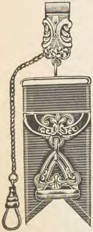 Catalog evidence for Chain / fob · No. 2921