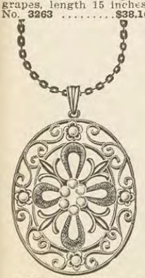 Catalog evidence for Chain / fob · No. 3268