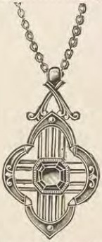 Catalog evidence for Chain / fob · No. 3308