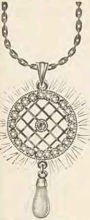 Catalog evidence for Chain / fob · No. 3296