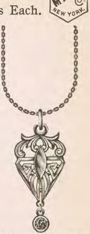 Catalog evidence for Chain / fob · No. 3300