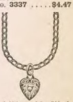 Catalog evidence for Chain / fob · No. 3343