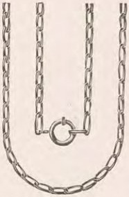 Catalog evidence for Chain / fob · No. 3455