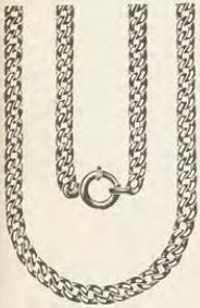 Catalog evidence for Chain / fob · No. 3448