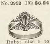 Catalog evidence for Ring · No. 3958