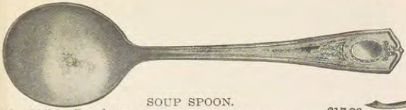 Catalog evidence for Flatware · No. 25419