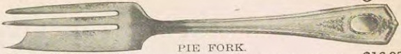 Catalog evidence for Flatware · No. 25427