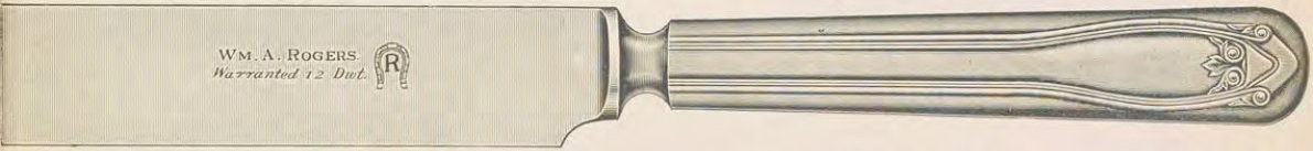 Catalog evidence for Flatware · No. 70057