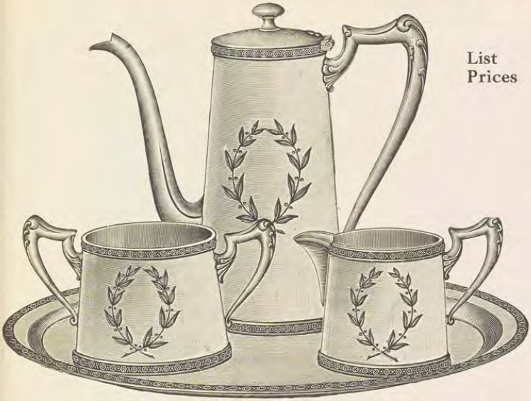 Catalog evidence for Silverware · No. H2291