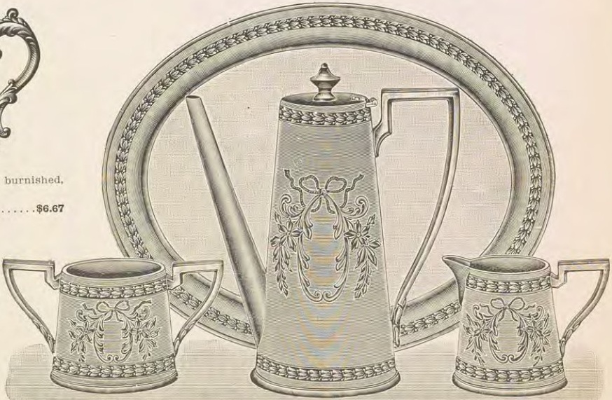 Catalog evidence for Silverware · No. W163