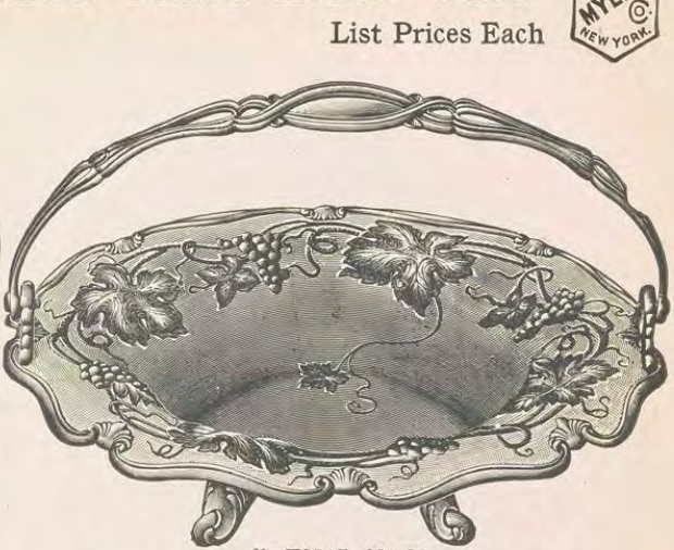 Catalog evidence for Silverware · No. H2537