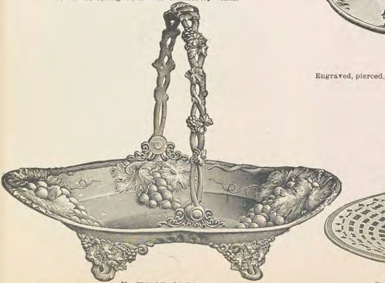 Catalog evidence for Silverware · No. H2527