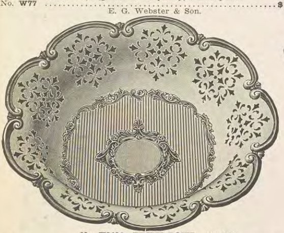 Catalog evidence for Silverware · No. H2426