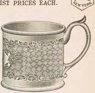 Catalog evidence for Silverware · No. W169