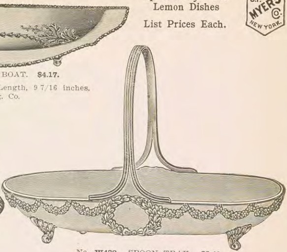 Catalog evidence for Flatware · No. W438