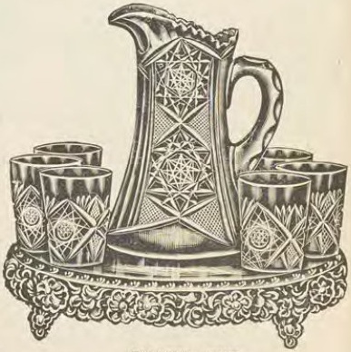 Catalog evidence for Cut glassware · No. 70225
